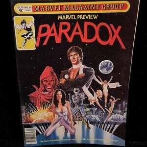 Marvel Preview Paradox #24 Marvel Magazine Group Comic Book 1980